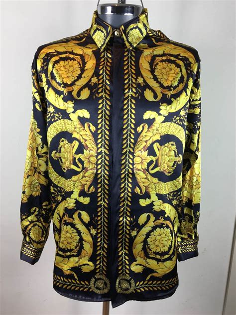 camisa versace hombre mercadolibre|authentic Versace shirts.